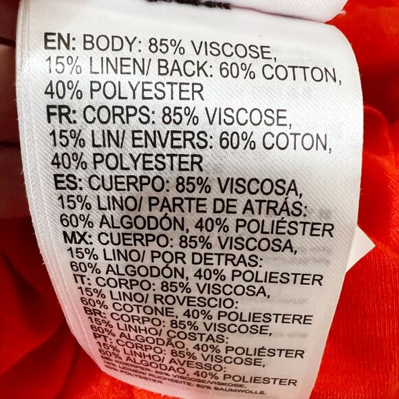 Roxy Tidal Wave Strapless Mesh Back Midi Dress in Orange Size Medium NWT - Picture 7 of 7